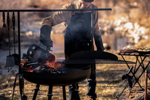 BAREBONES  Cowboy Fire Pit & Grill - 30"